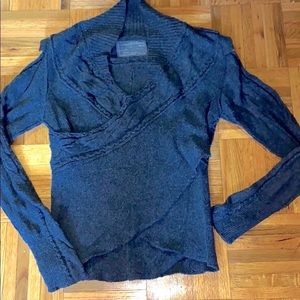 Beautiful V-neck Cris Cross AllSaints Sweater